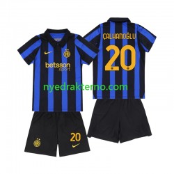 Inter Milan Fotballdrakt Hakan Calhanoglu 20 Barn Hjemmedraktsett 2026-2027 Kortermet