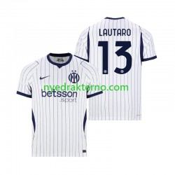 Inter Milan Fotballdrakt Lautaro Martinez 13 Herre Bortedraktsett 2026-2027 Kortermet