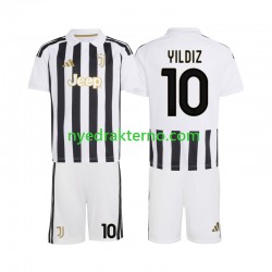Juventus Fotballdrakt Kenan Yildiz 10 Barn Hjemmedraktsett 2026-2027 Kortermet