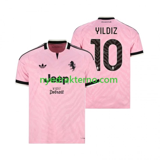 Juventus Fotballdrakt Kenan Yildiz 10 Herre Bortedraktsett 2026-2027 Kortermet