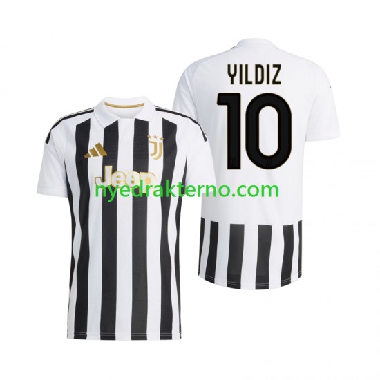 Juventus Fotballdrakt Kenan Yildiz 10 Herre Hjemmedraktsett 2026-2027 Kortermet