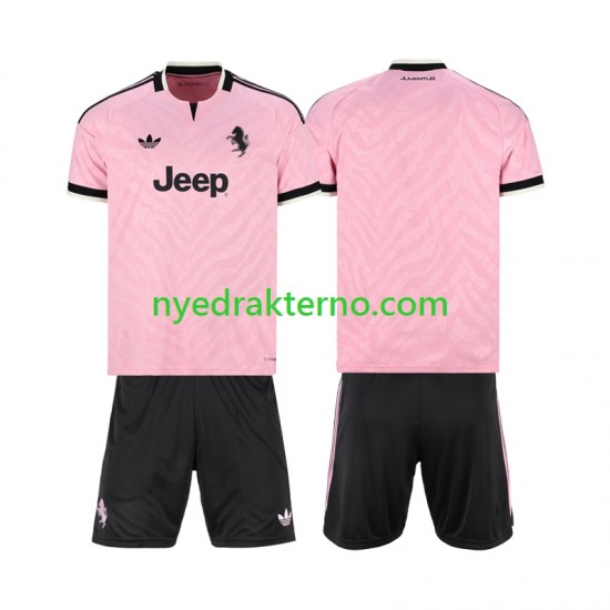 Juventus Fotballdrakt Barn Bortedraktsett 2026-2027 Kortermet