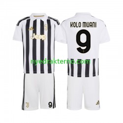 Juventus Fotballdrakt Randal Kolo Muani 9 Barn Hjemmedraktsett 2026-2027 Kortermet