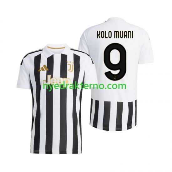 Juventus Fotballdrakt Randal Kolo Muani 9 Herre Hjemmedraktsett 2026-2027 Kortermet