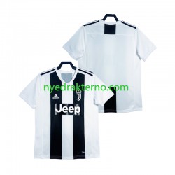 Juventus Fotballdrakt 2018 2019 Retro Herre Hjemmedraktsett Kortermet