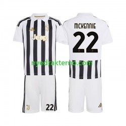 Juventus Fotballdrakt Weston McKennie 22 Barn Hjemmedraktsett 2026-2027 Kortermet