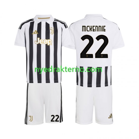 Juventus Fotballdrakt Weston McKennie 22 Barn Hjemmedraktsett 2026-2027 Kortermet