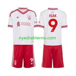 Liverpool Fotballdrakt Alexander Isak 9 Barn Bortedraktsett 2026-2027 Kortermet