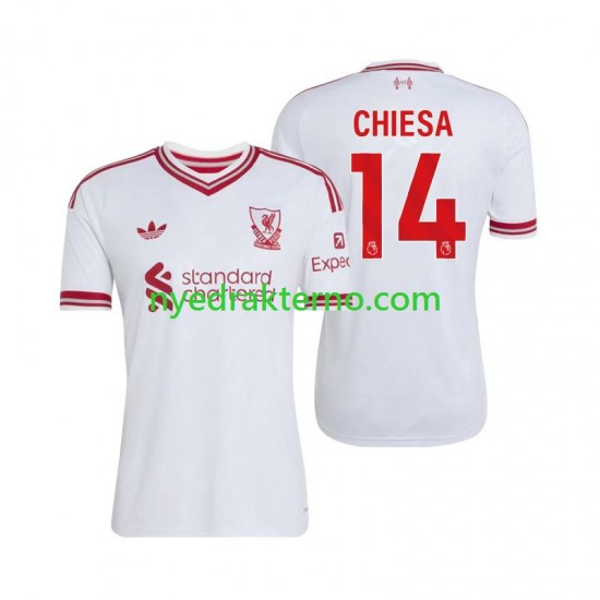Liverpool Fotballdrakt Federico Chiesa 14 Herre Bortedraktsett 2026-2027 Kortermet