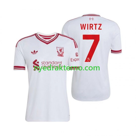 Liverpool Fotballdrakt Florian Wirtz 7 Herre Bortedraktsett 2026-2027 Kortermet