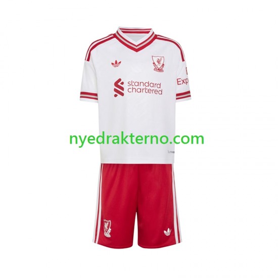 Liverpool Fotballdrakt Barn Bortedraktsett 2026-2027 Kortermet