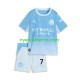Manchester City Fotballdrakt Omar Marmoush 7 Barn Hjemmedraktsett 2026-2027 Kortermet