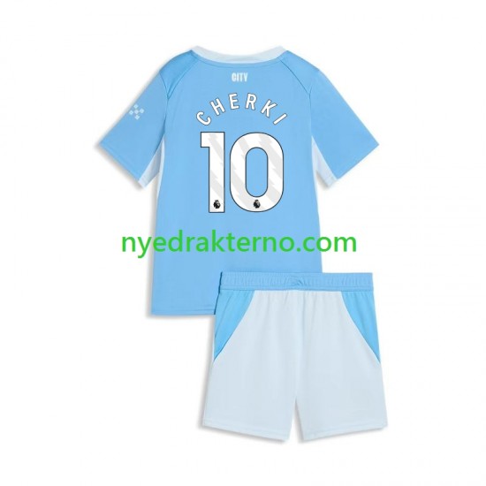 Manchester City Fotballdrakt Rayan Cherki 10 Barn Hjemmedraktsett 2026-2027 Kortermet
