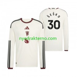 Manchester United Fotballdrakt Benjamin Sesko 30 Herre Tredjedraktsett 2026-2027 Langermet