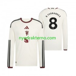 Manchester United Fotballdrakt Bruno Fernandes 8 Herre Tredjedraktsett 2026-2027 Langermet