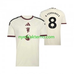 Manchester United Fotballdrakt Bruno Fernandes 8 Herre Tredjedraktsett 2026-2027 Kortermet
