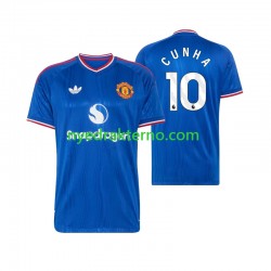 Manchester United Fotballdrakt Matheus Cunha 10 Herre Bortedraktsett 2026-2027 Kortermet