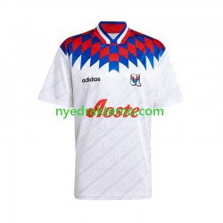 Olympique Lyonnais Fotballdrakt 1995 1996 Retro Herre Hjemmedraktsett Kortermet