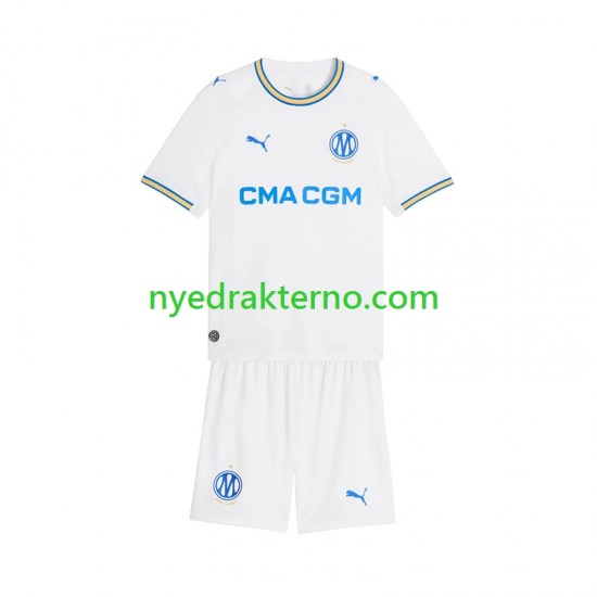 Olympique de Marseille Fotballdrakt Barn Hjemmedraktsett 2026-2027 Kortermet