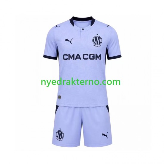Olympique de Marseille Fotballdrakt Barn Tredjedraktsett 2026-2027 Kortermet