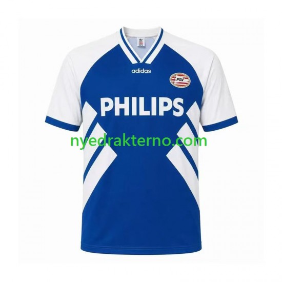 PSV Eindhoven Fotballdrakt Retro Herre Bortedraktsett 1994 Kortermet