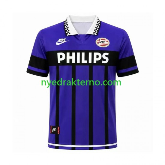 PSV Eindhoven Fotballdrakt 1995 Retro Herre Bortedraktsett Kortermet