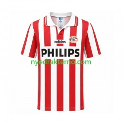PSV Eindhoven Fotballdrakt Retro Herre Hjemmedraktsett 1994 Kortermet