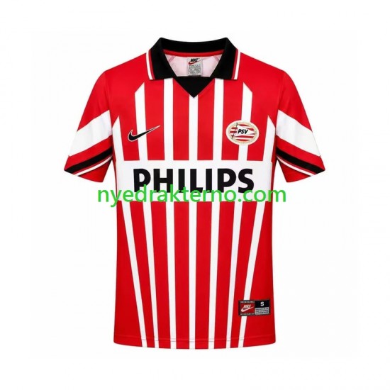 PSV Eindhoven Fotballdrakt 1997 Retro Herre Hjemmedraktsett Kortermet