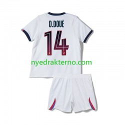 Paris Saint-Germain Fotballdrakt Desire Doue 14 Barn Bortedraktsett 2026-2027 Kortermet