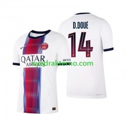 Paris Saint-Germain Fotballdrakt Desire Doue 14 Herre Bortedraktsett 2026-2027 Kortermet
