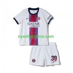 Paris Saint-Germain Fotballdrakt Matvey Safonov 39 Barn Bortedraktsett 2026-2027 Kortermet
