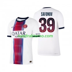 Paris Saint-Germain Fotballdrakt Matvey Safonov 39 Herre Bortedraktsett 2026-2027 Kortermet