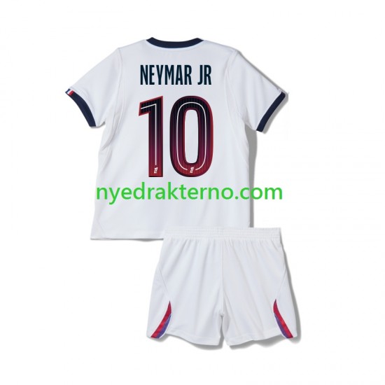 Paris Saint-Germain Fotballdrakt Neymar JR 10 Barn Bortedraktsett 2026-2027 Kortermet