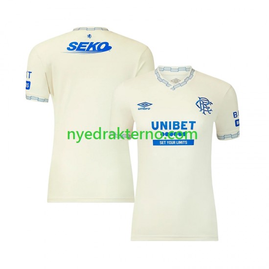 Rangers Fotballdrakt Herre Bortedraktsett 2026-2027 Kortermet