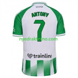 Real Betis Fotballdrakt Antony 7 Herre Hjemmedraktsett 2026-2027 Kortermet