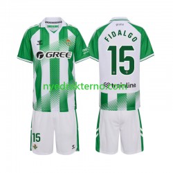 Real Betis Fotballdrakt Fidalgo 15 Barn Hjemmedraktsett 2026-2027 Kortermet