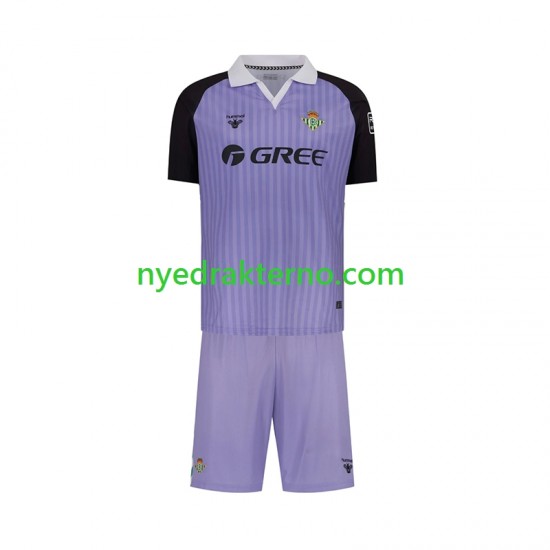 Real Betis Fotballdrakt Keeper Retro Barn Hjemmedraktsett 2025-2026 Kortermet
