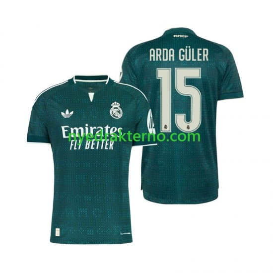 Real Madrid Fotballdrakt Arda Guler 15 Herre Bortedraktsett 2026-2027 Kortermet