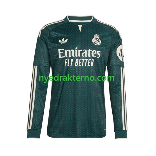 Real Madrid Fotballdrakt Herre Bortedraktsett 2026-2027 Langermet