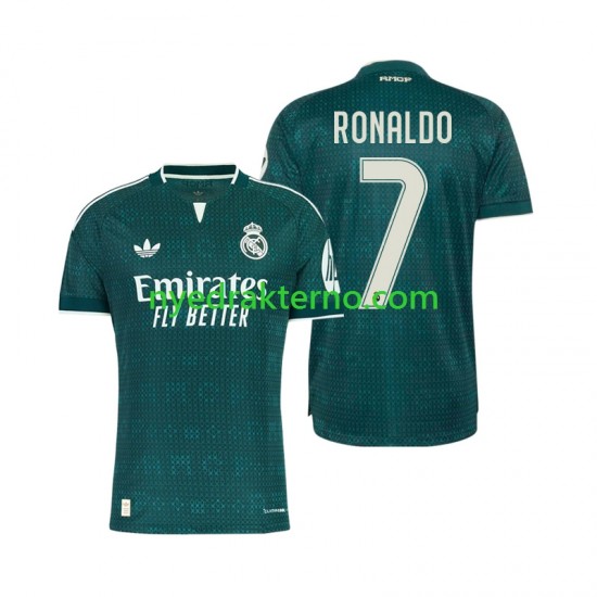 Real Madrid Fotballdrakt Cristiano Ronaldo 7 Herre Bortedraktsett 2026-2027 Kortermet