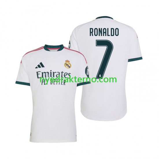 Real Madrid Fotballdrakt Cristiano Ronaldo 7 Herre Hjemmedraktsett 2026-2027 Kortermet