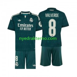 Real Madrid Fotballdrakt Federico Valverde 8 Barn Bortedraktsett 2026-2027 Kortermet