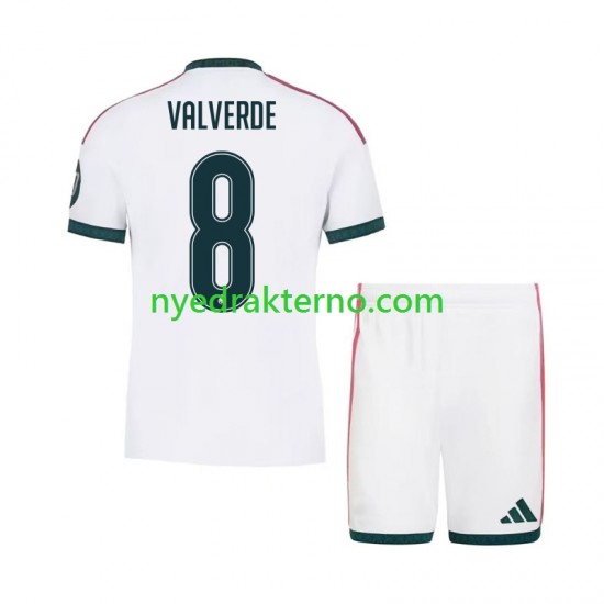 Real Madrid Fotballdrakt Federico Valverde 8 Barn Hjemmedraktsett 2026-2027 Kortermet