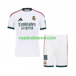 Real Madrid Fotballdrakt Ibrahima Konate 16 Barn Hjemmedraktsett 2026-2027 Kortermet