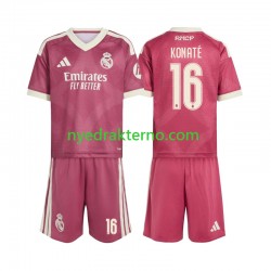 Real Madrid Fotballdrakt Ibrahima Konate 16 Barn Tredjedraktsett 2026-2027 Kortermet