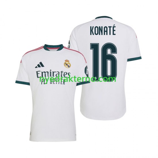 Real Madrid Fotballdrakt Ibrahima Konate 16 Herre Hjemmedraktsett 2026-2027 Kortermet