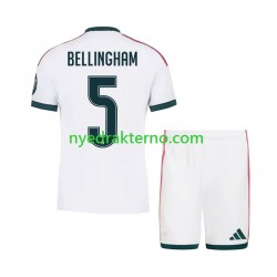 Real Madrid Fotballdrakt Jude Bellingham 5 Barn Hjemmedraktsett 2026-2027 Kortermet