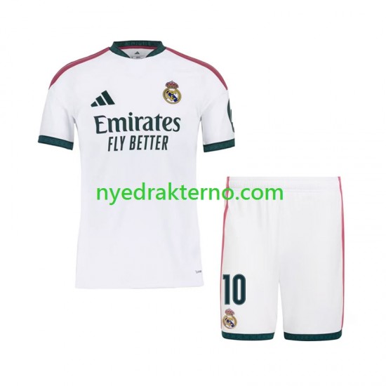 Real Madrid Fotballdrakt Mbappé Kylian 10 Barn Hjemmedraktsett 2026-2027 Kortermet