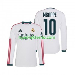 Real Madrid Fotballdrakt Mbappé Kylian 10 Herre Hjemmedraktsett 2026-2027 Langermet