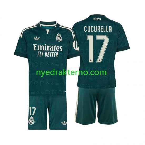Real Madrid Fotballdrakt Marc Cucurella 17 Barn Bortedraktsett 2026-2027 Kortermet